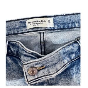 Abercrombie & Fitch The Super Skinny Ankle- High Rise- Size 12- Curve Love